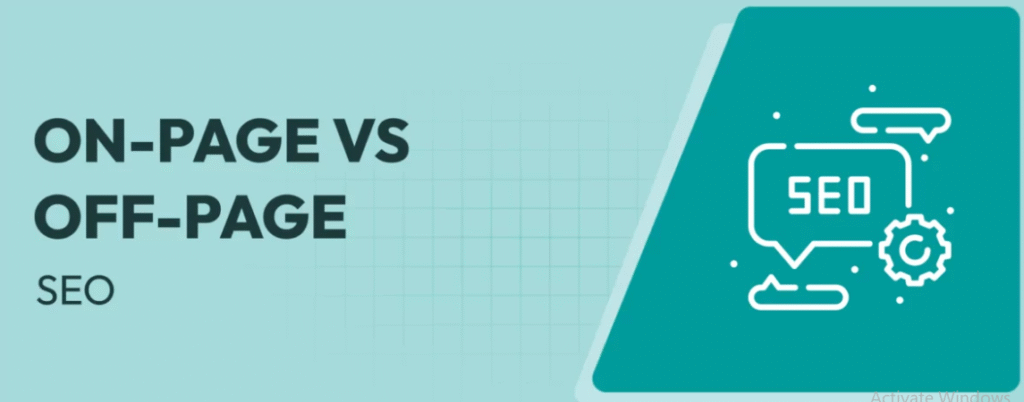 Difference between On page seo and off page seo